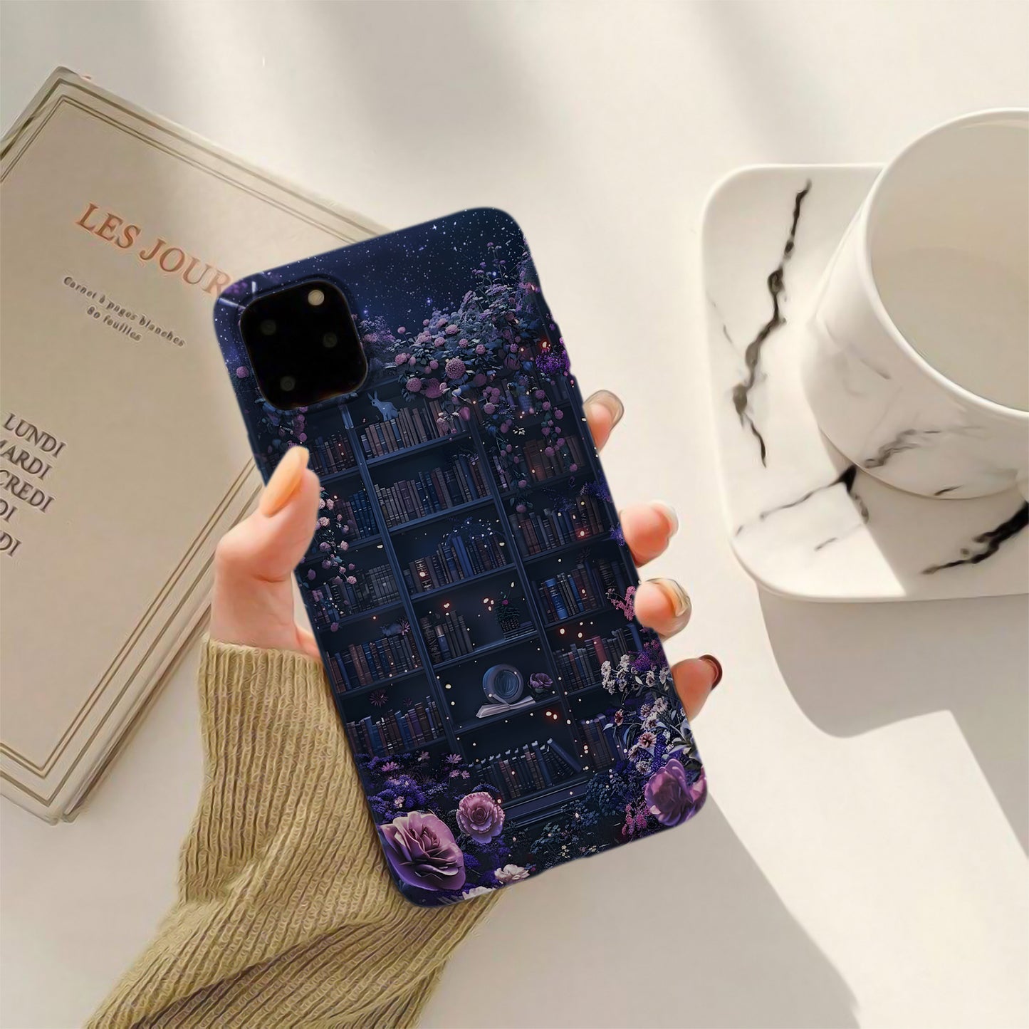 Midnight Library Phone Case