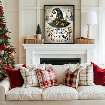 Enchanted Christmas Canva or Poster