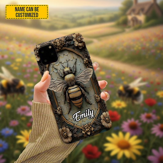 Personalized Bee-Inspired Phone Case