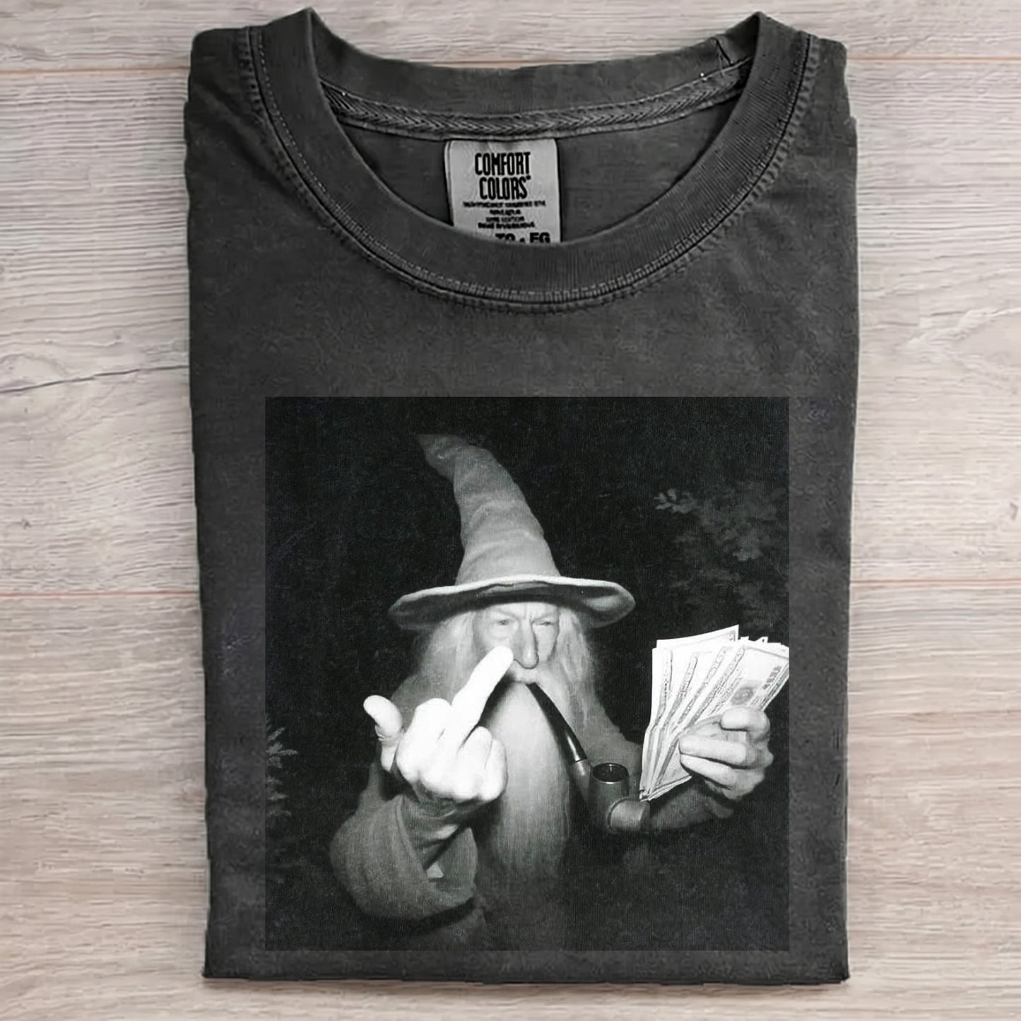 Gangster Wizard – Funny Fantasy Meme Shirt