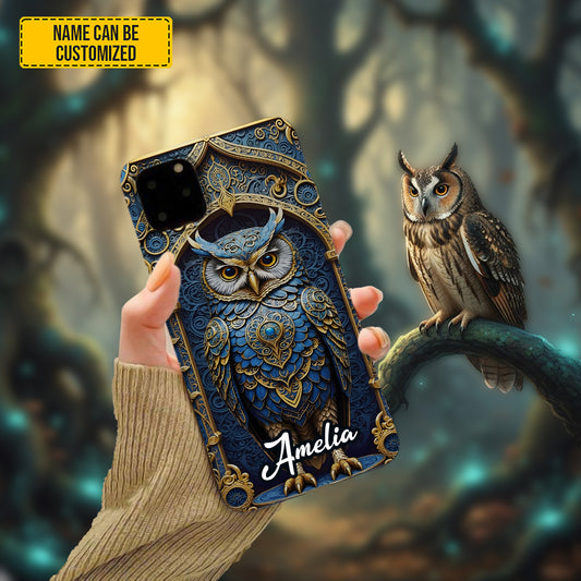 Personalized Owl Wisdom Phone Case
