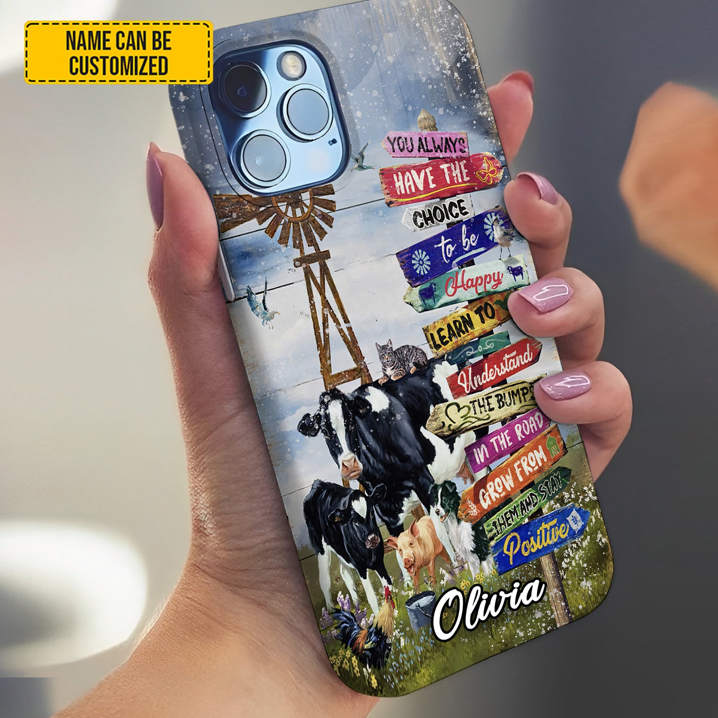 Farm Animal - Personalized Phone Case