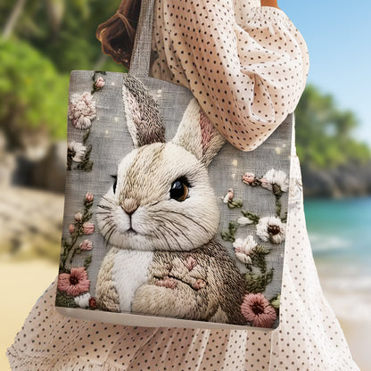 Cute Rabbit Tote Bag