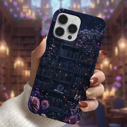 Midnight Library Phone Case