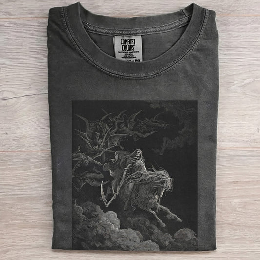 The Pale Rider of the Apocalypse – Gothic Dark Fantasy Apparel