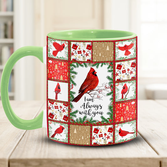 I Am Always With You - Cardinal Ceramic Accent Mug