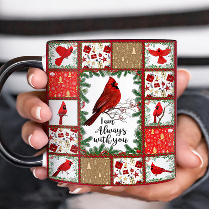 I Am Always With You - Cardinal Ceramic Accent Mug