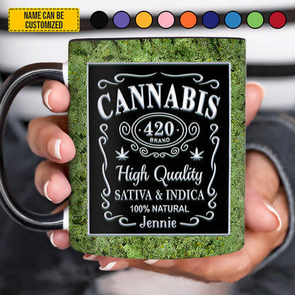 Weed Lover - Personalized Accent Mug