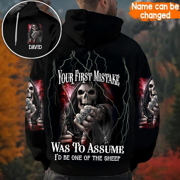 Your First Mistake - Was To Assume ALL OVER PRINT