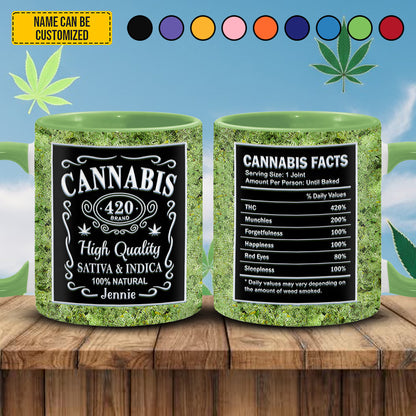 Weed Lover - Personalized Accent Mug