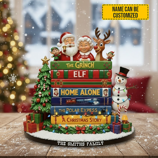 Christmas Classics – Personalized Holiday Acrylic Plaque