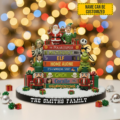 Christmas Classics – Personalized Holiday Acrylic Plaque