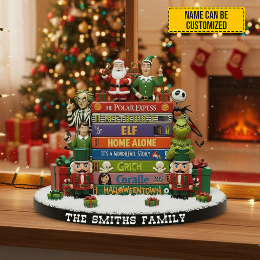 Christmas Classics – Personalized Holiday Acrylic Plaque