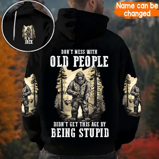 Personalized Bigfoot Hunting All Over Print
