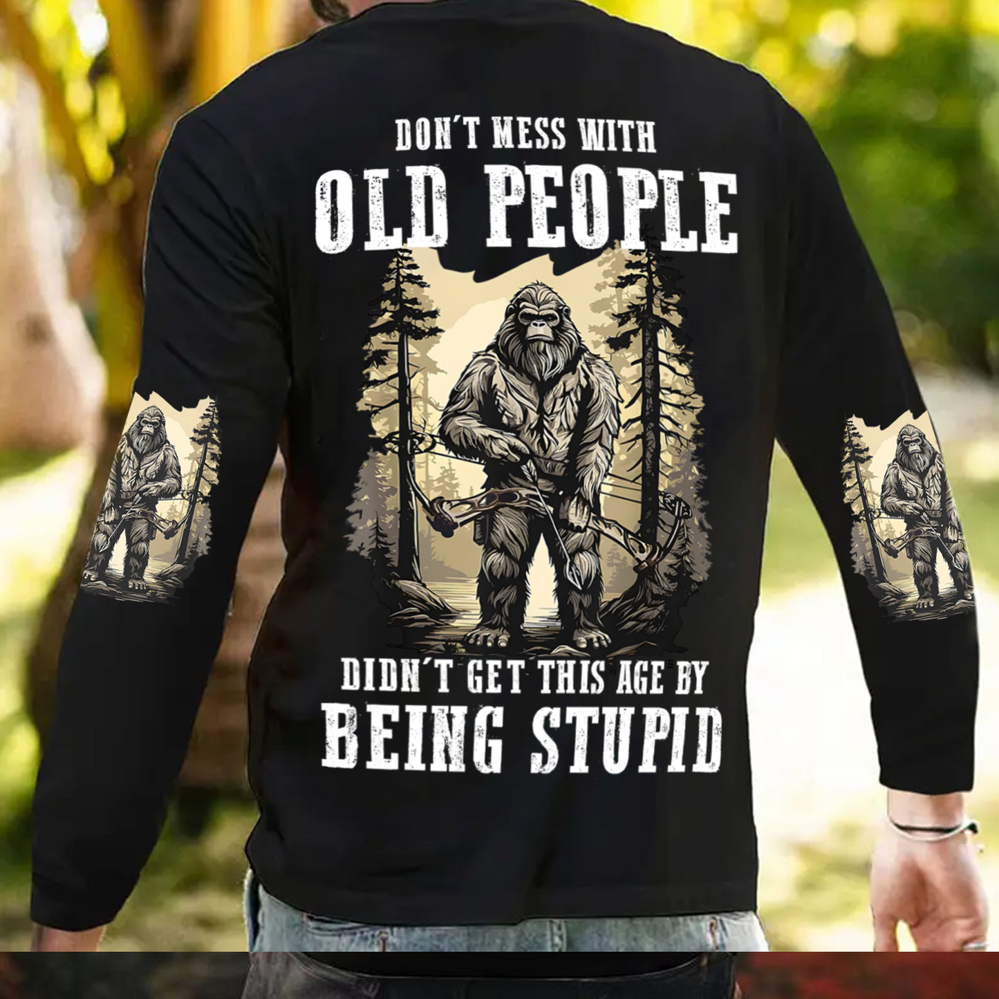 Personalized Bigfoot Hunting All Over Print
