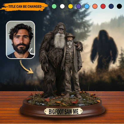 Bigfoot & Me – Personalized Best Friend Acrylic Plaque