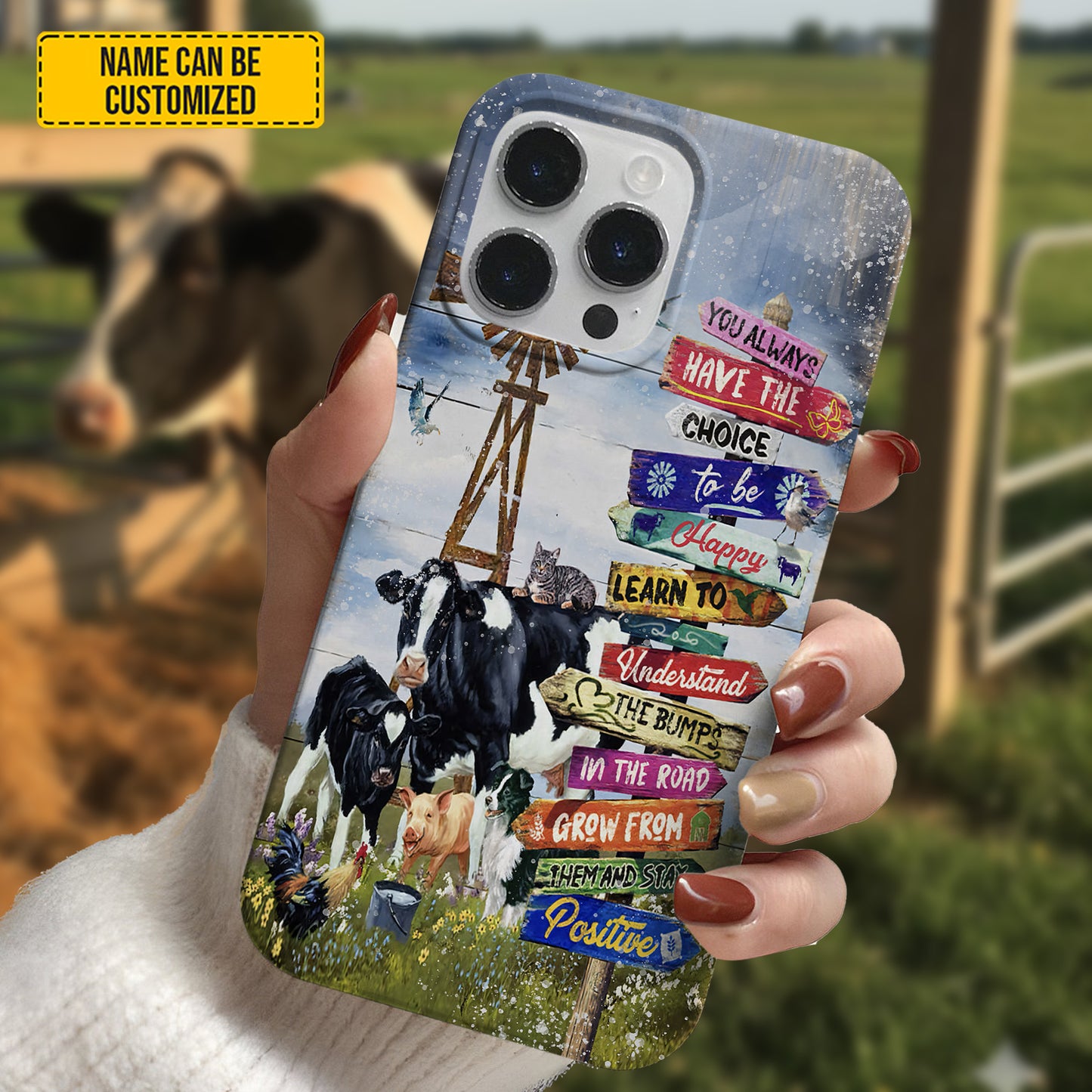 Farm Animal - Personalized Phone Case