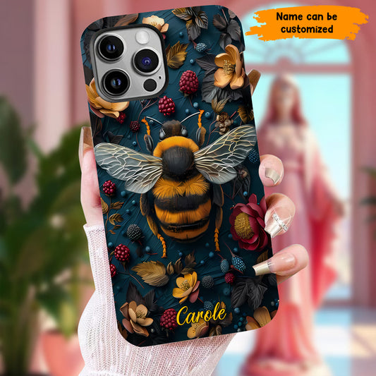 Bee & Floral Phone Case Phone Case