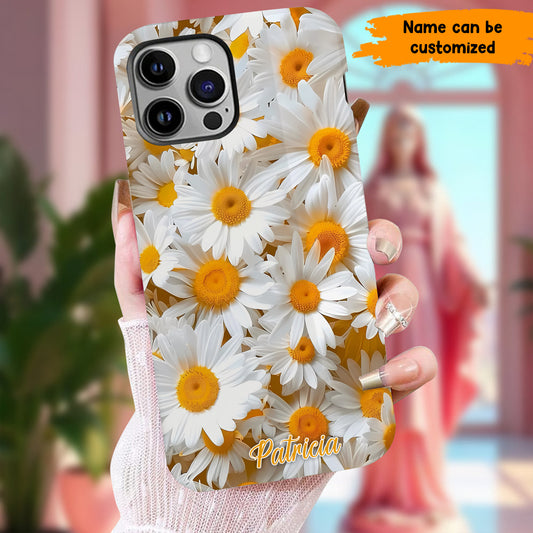 Personalized Daisy Bloom Phone Case