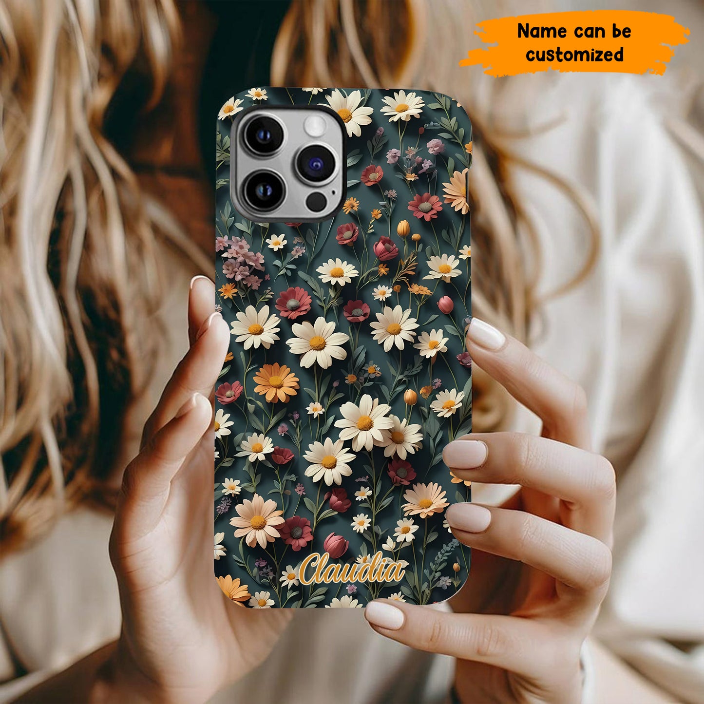 Beautiful Wildflower - Personalized Flower Phone Case