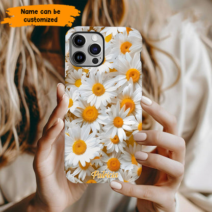 Personalized Daisy Bloom Phone Case