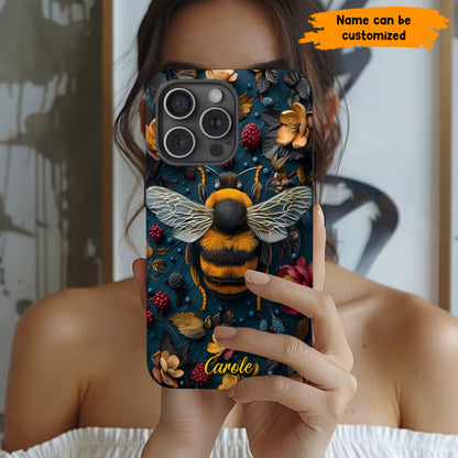 Bee & Floral Phone Case Phone Case