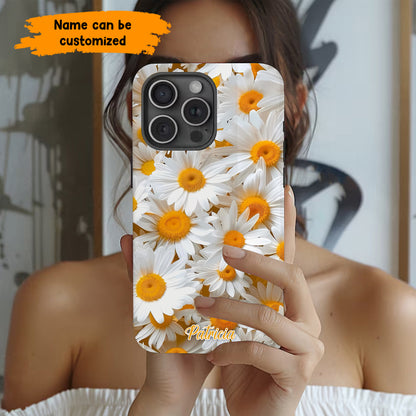Personalized Daisy Bloom Phone Case