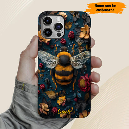 Bee & Floral Phone Case Phone Case
