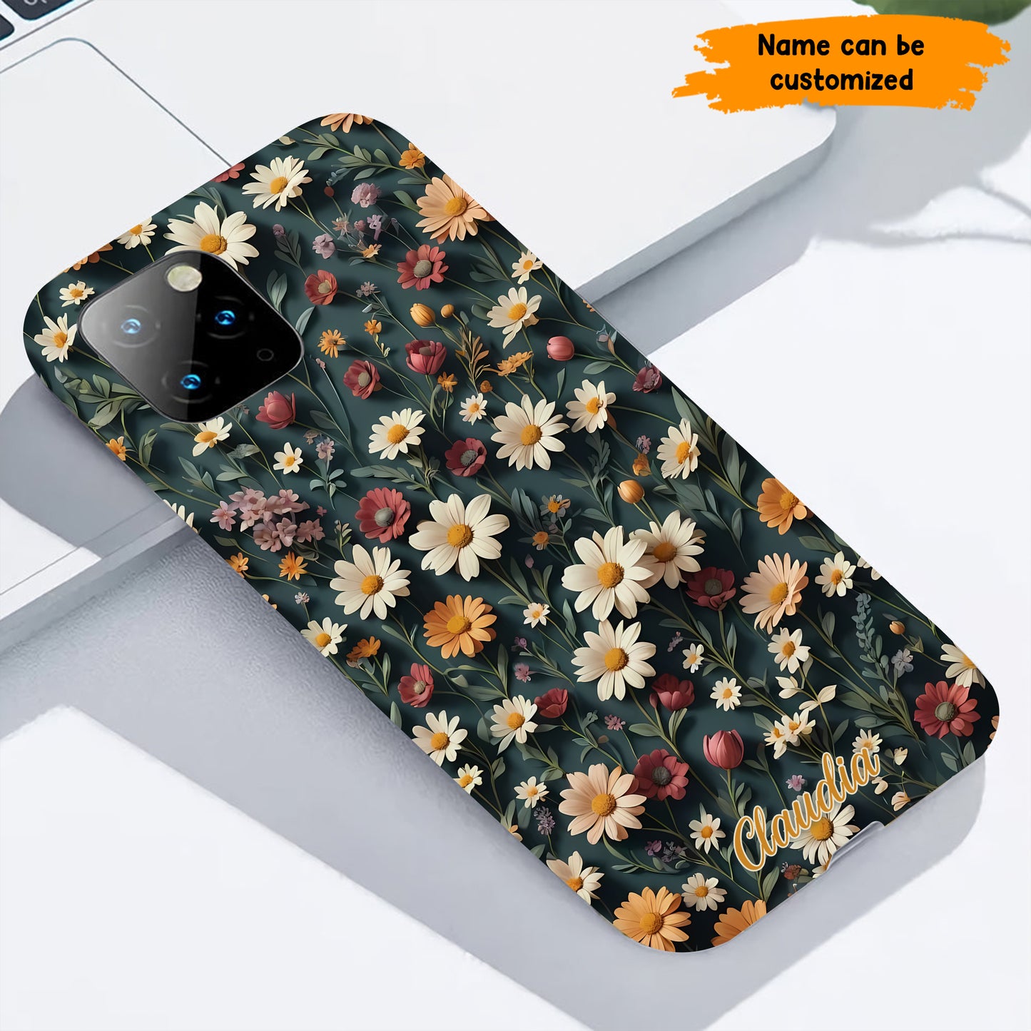Beautiful Wildflower - Personalized Flower Phone Case