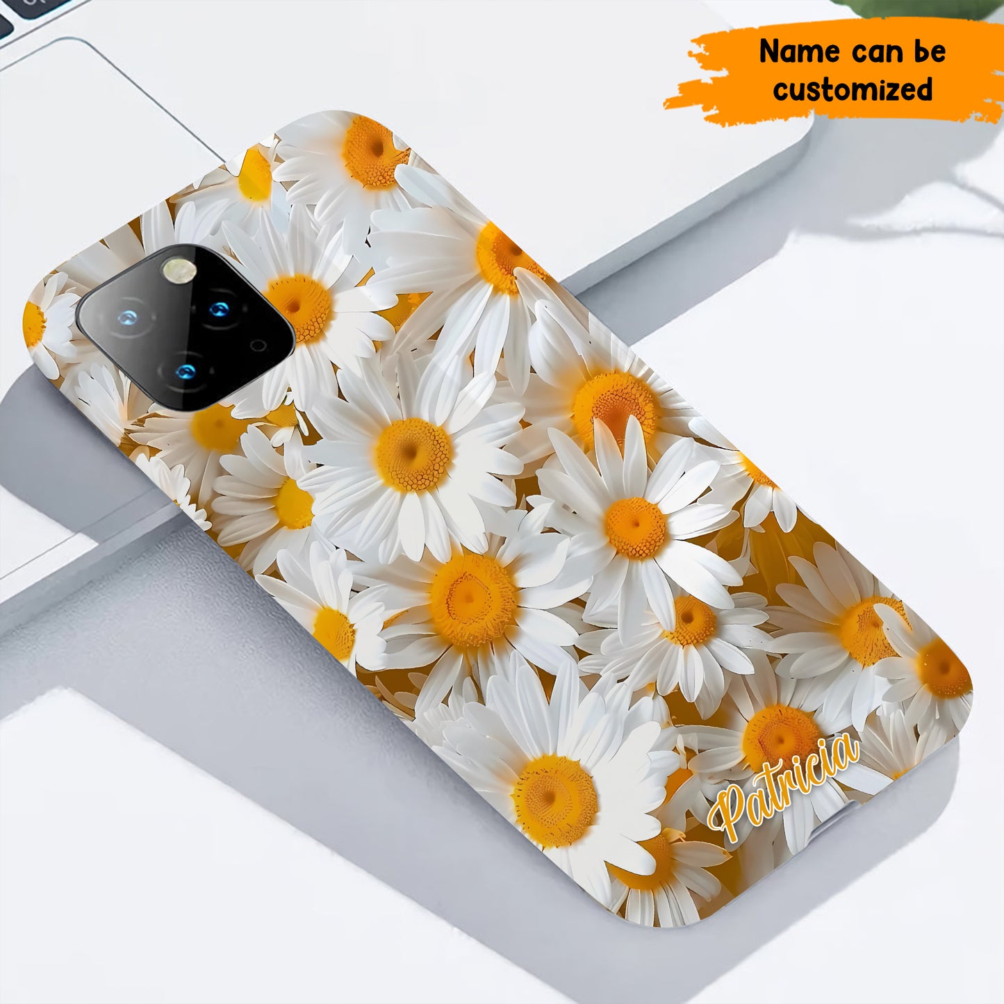 Personalized Daisy Bloom Phone Case