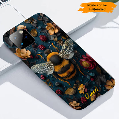 Bee & Floral Phone Case Phone Case