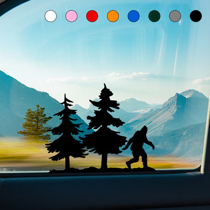 Bigfoot Windshield Stickers