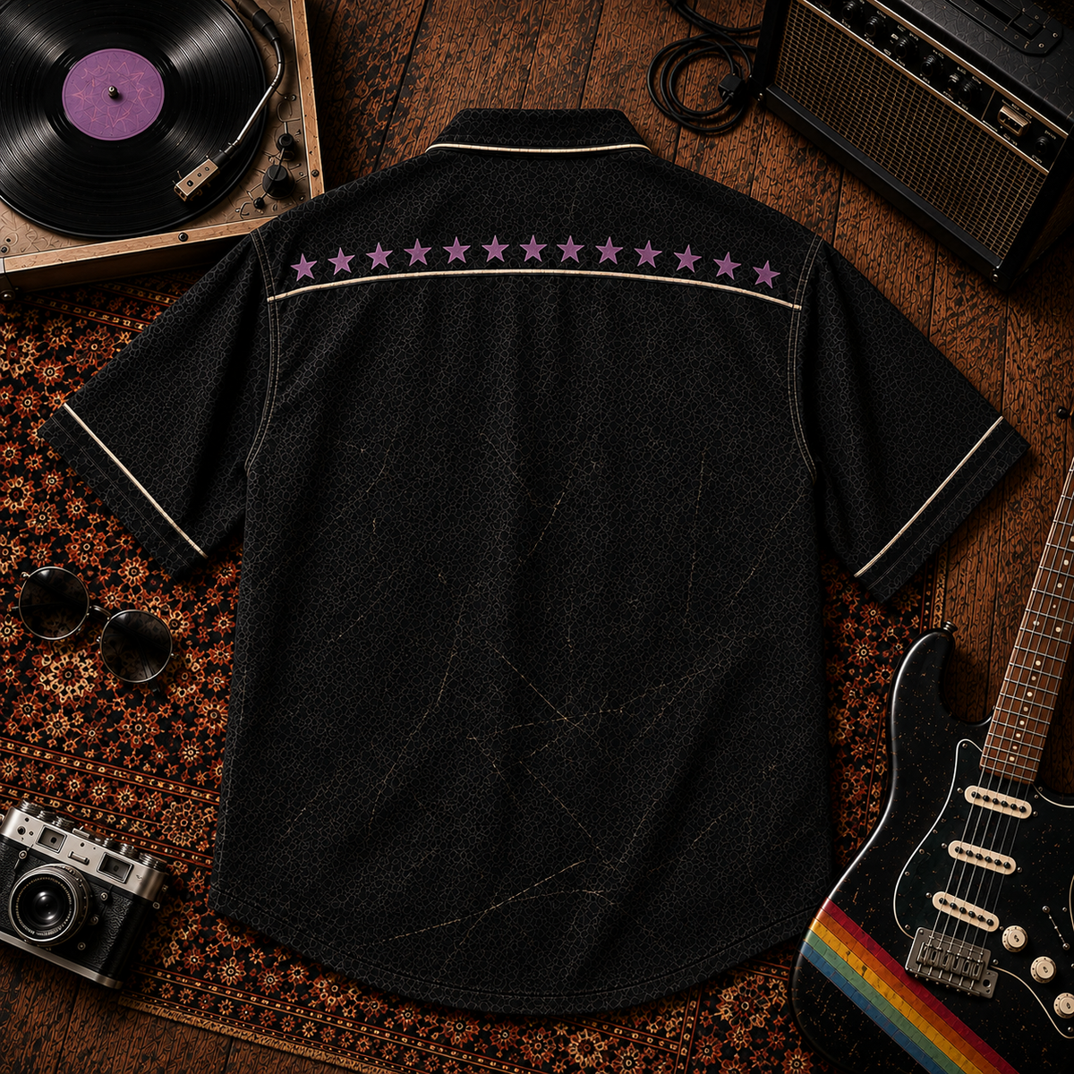 T. Rex Hawaiian Shirt - Vintage Music Fan Gift