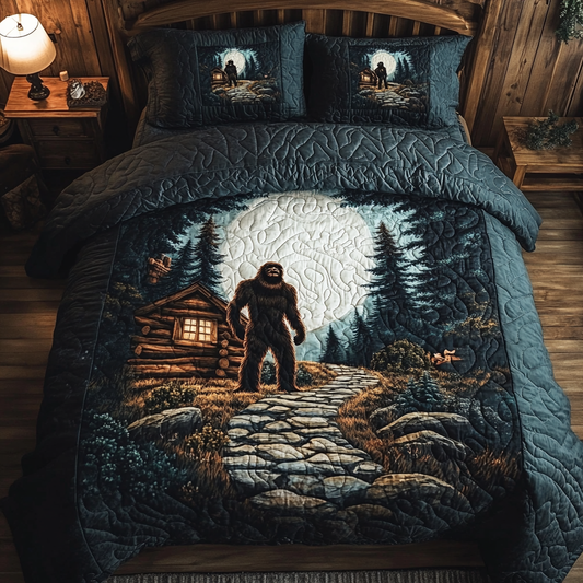Mountain Beast Quilted Bedding Set