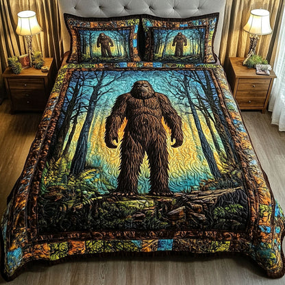Mystic Forest - Bigfoot Quilted Bedding Set
