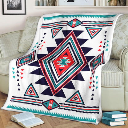 Native American BT Sherpa Fleece Blanket