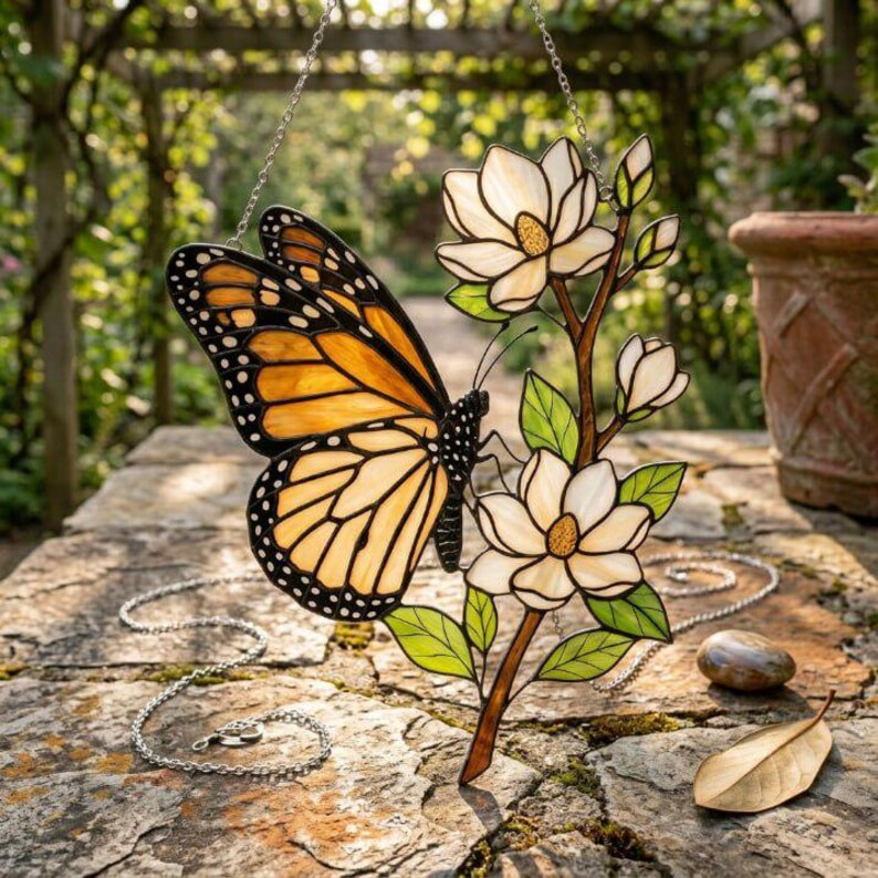 Monarch Butterfly - Butterfly Window Hanging Suncatcher Acrylic