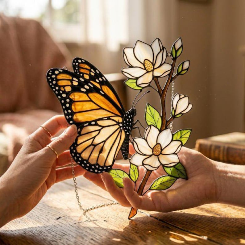 Monarch Butterfly - Butterfly Window Hanging Suncatcher Acrylic