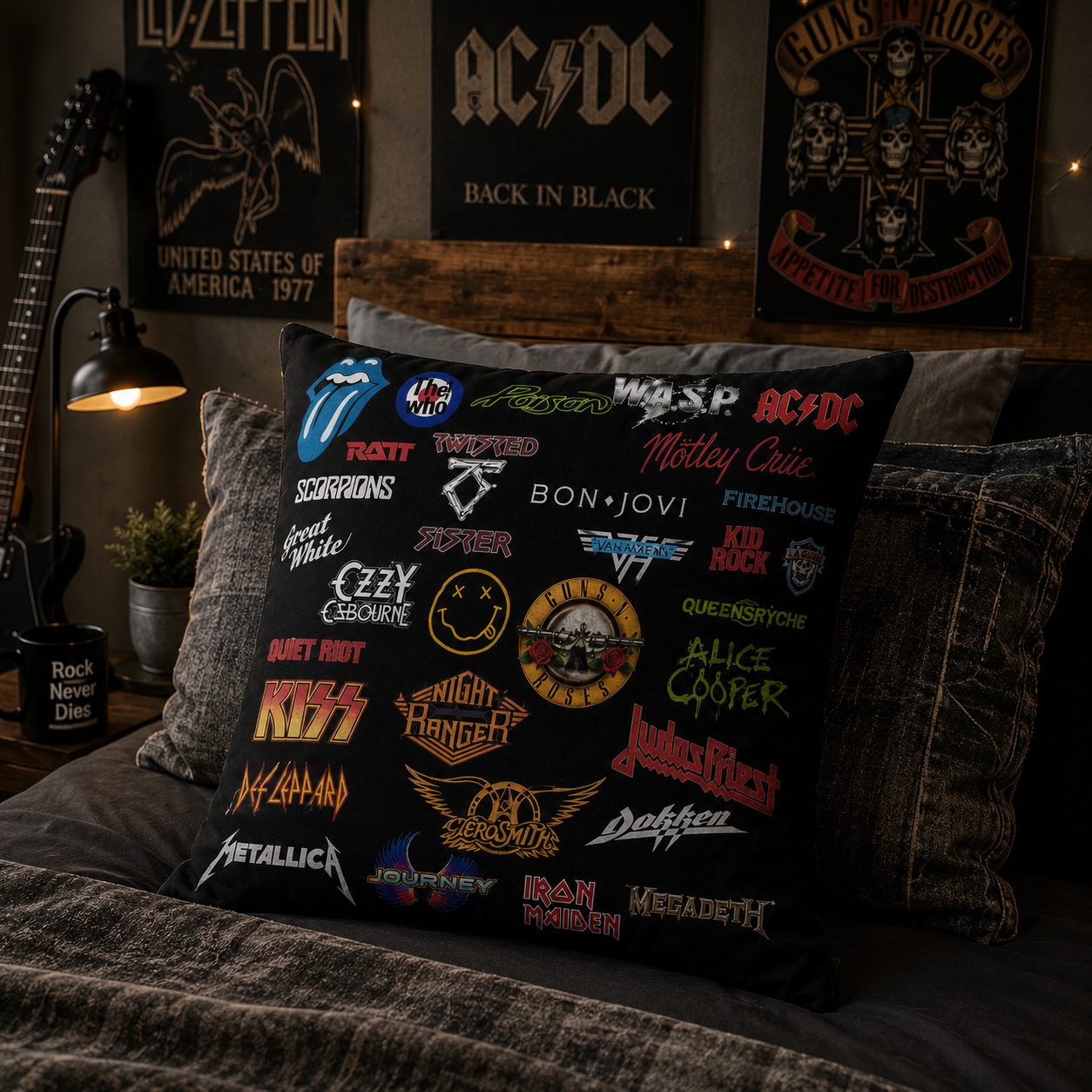 Rock Lovers - Classic Legends Edition Pillow