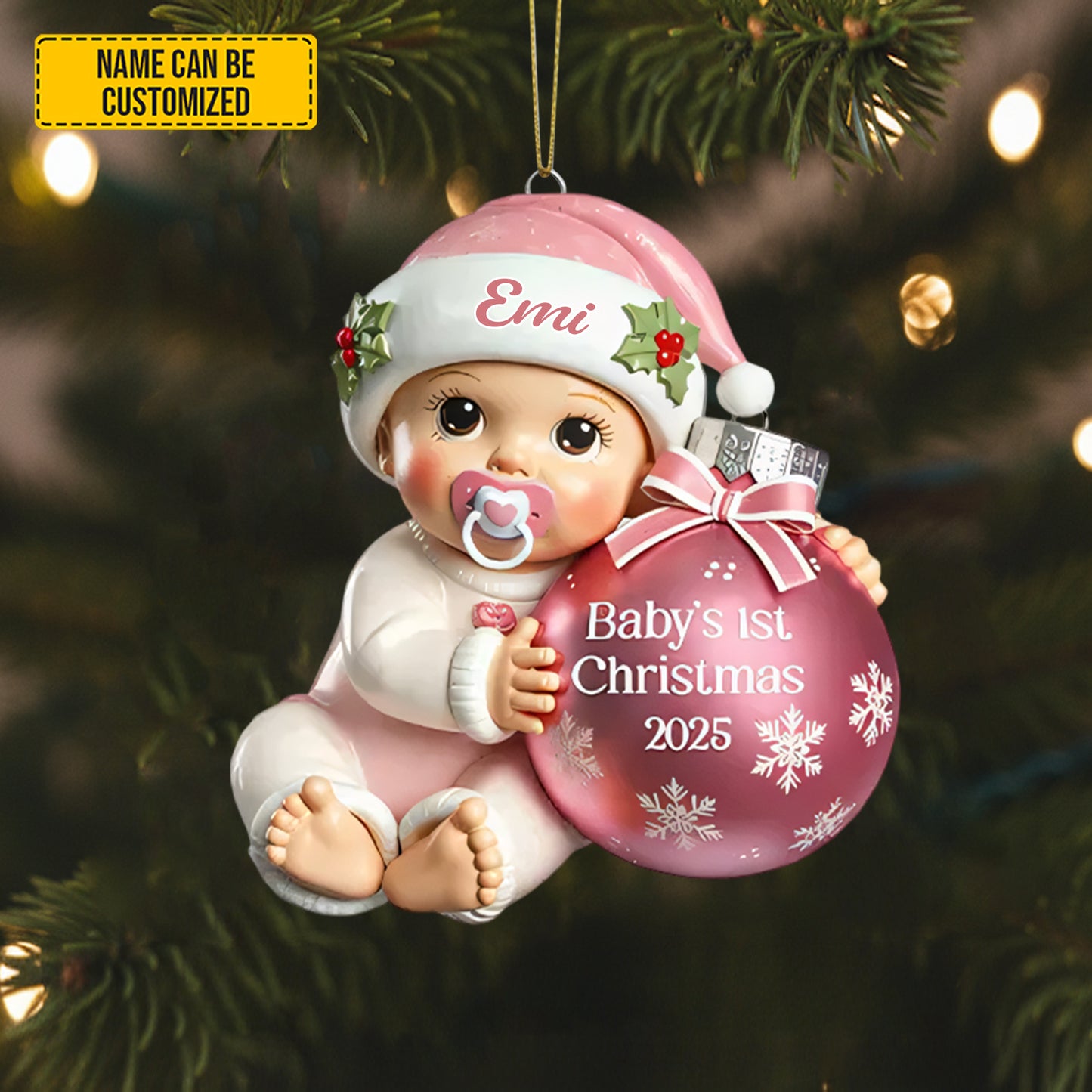 Baby Christmas Ornament - Personalized Gifts Ornament
