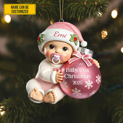 Baby Christmas Ornament - Personalized Gifts Ornament