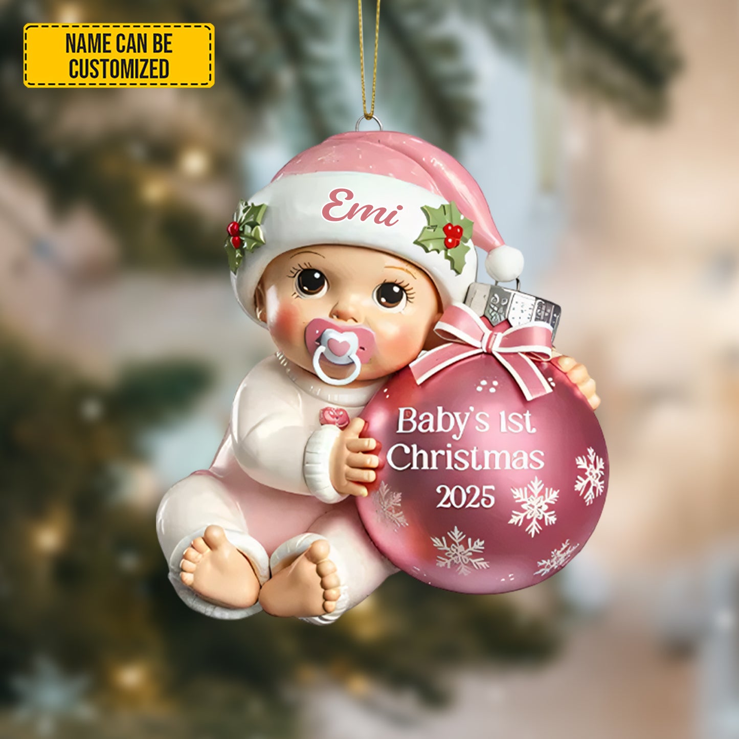 Baby Christmas Ornament - Personalized Gifts Ornament