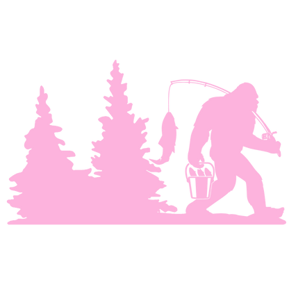 Bigfoot Windshield Sticker