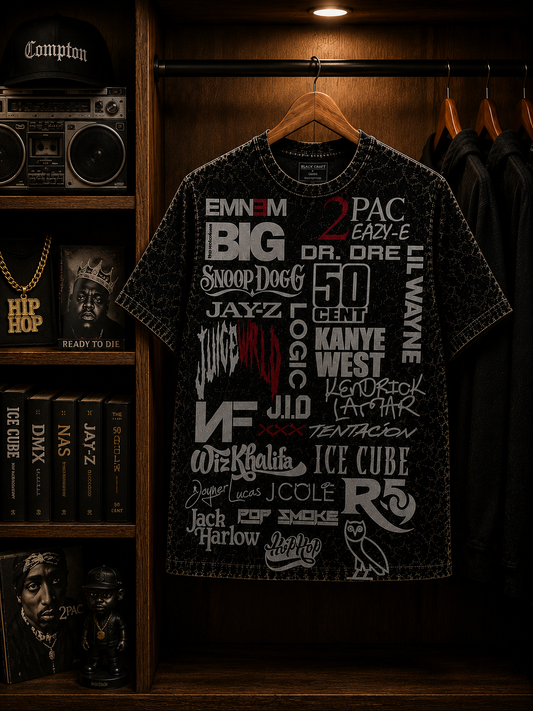 Rap Lover - Classic Legends All Over Print Shirt Version 1