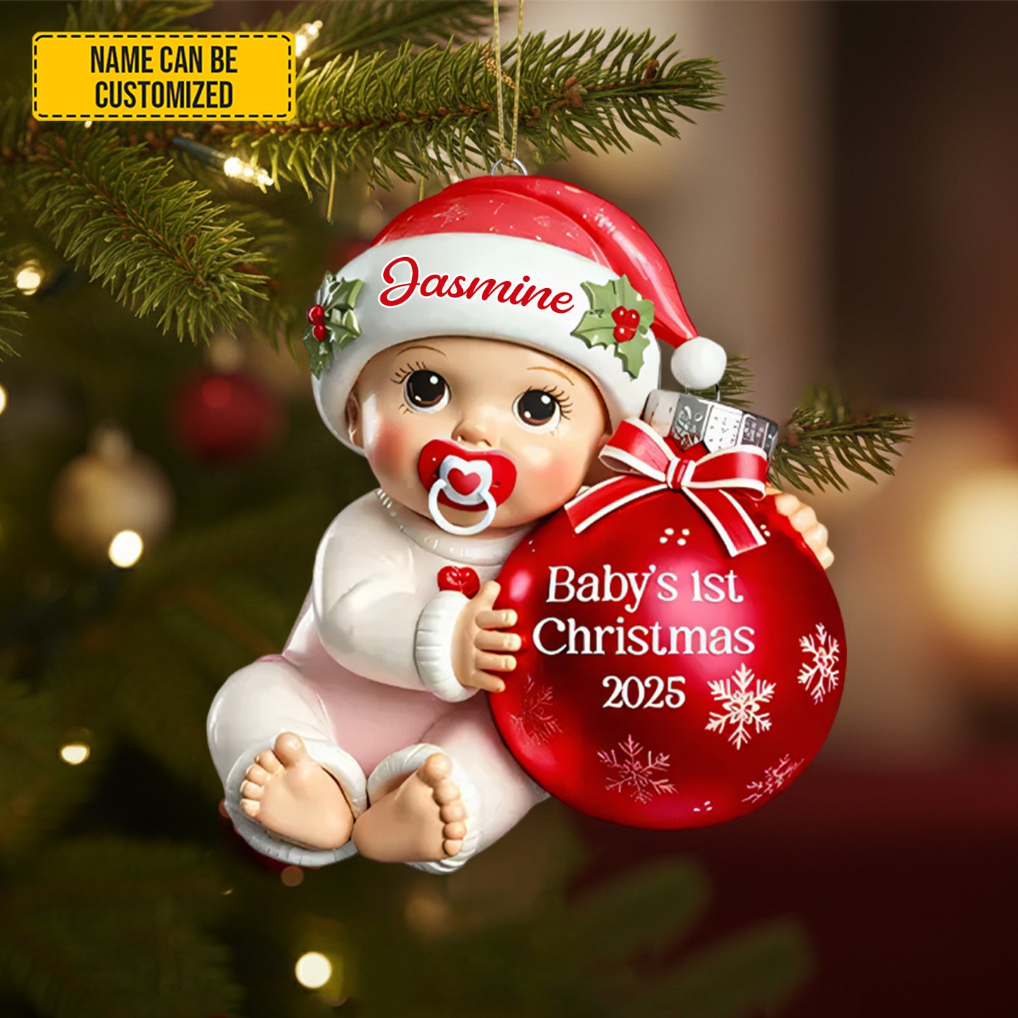 Baby Christmas Ornament - Personalized Gifts Ornament