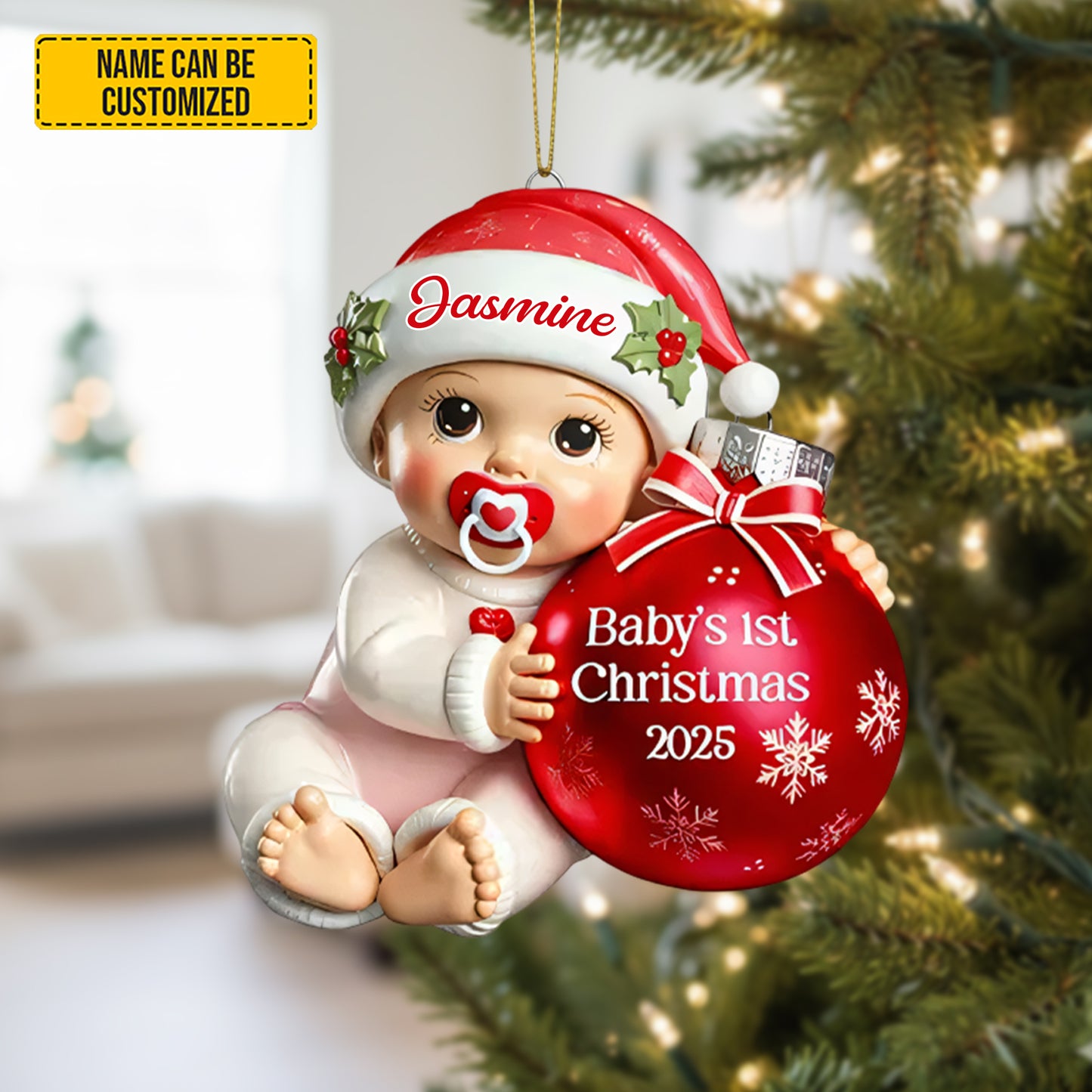 Baby Christmas Ornament - Personalized Gifts Ornament