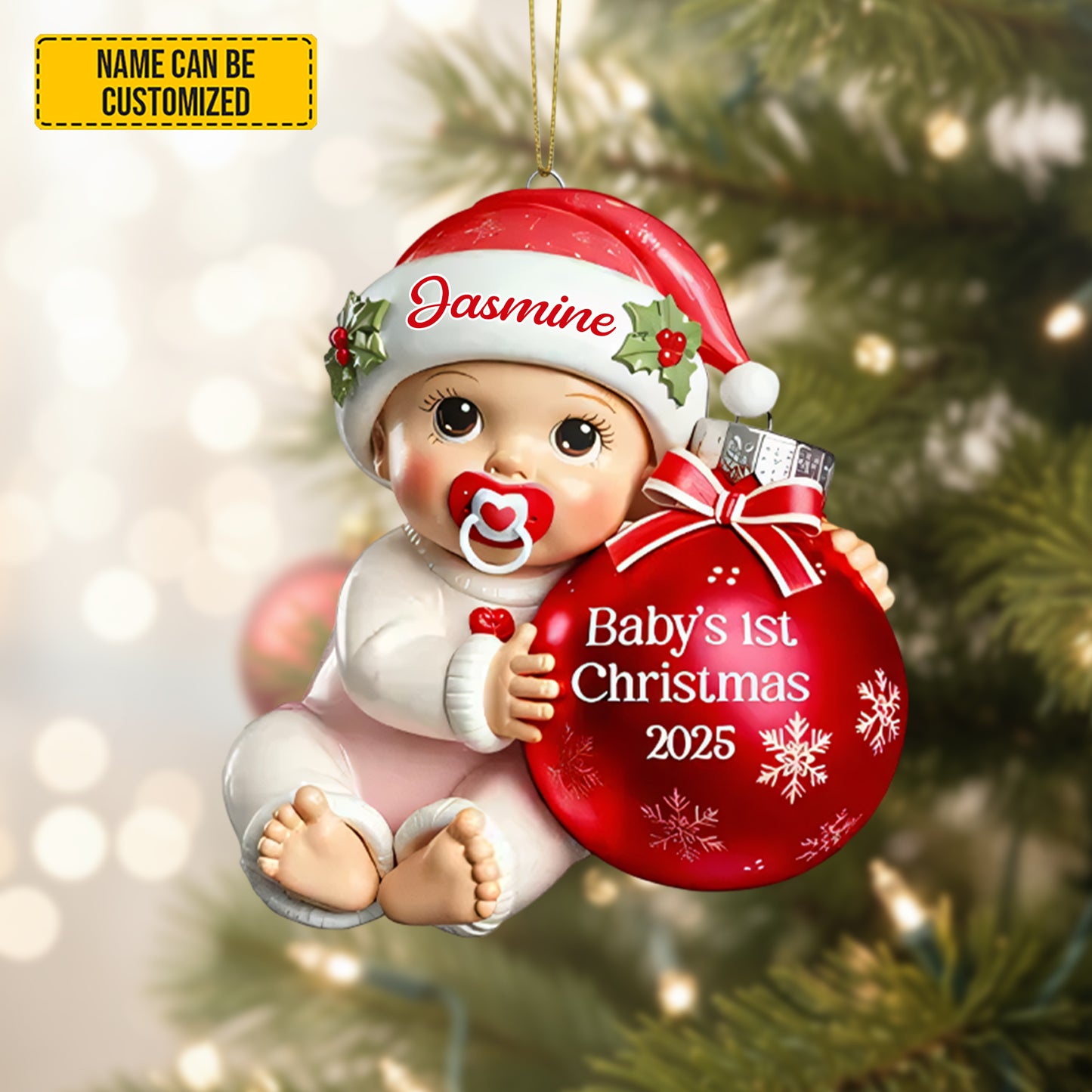 Baby Christmas Ornament - Personalized Gifts Ornament