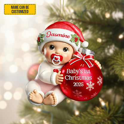 Baby Christmas Ornament - Personalized Gifts Ornament