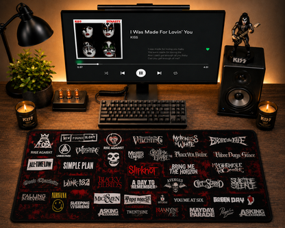 Rock Lovers – Classic Rock Legends Editions Desk Mat