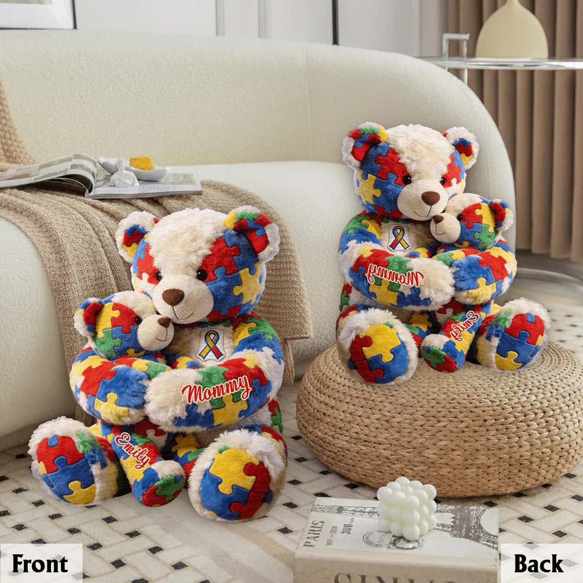 Mom And Kid - Personalized Mom Pillow